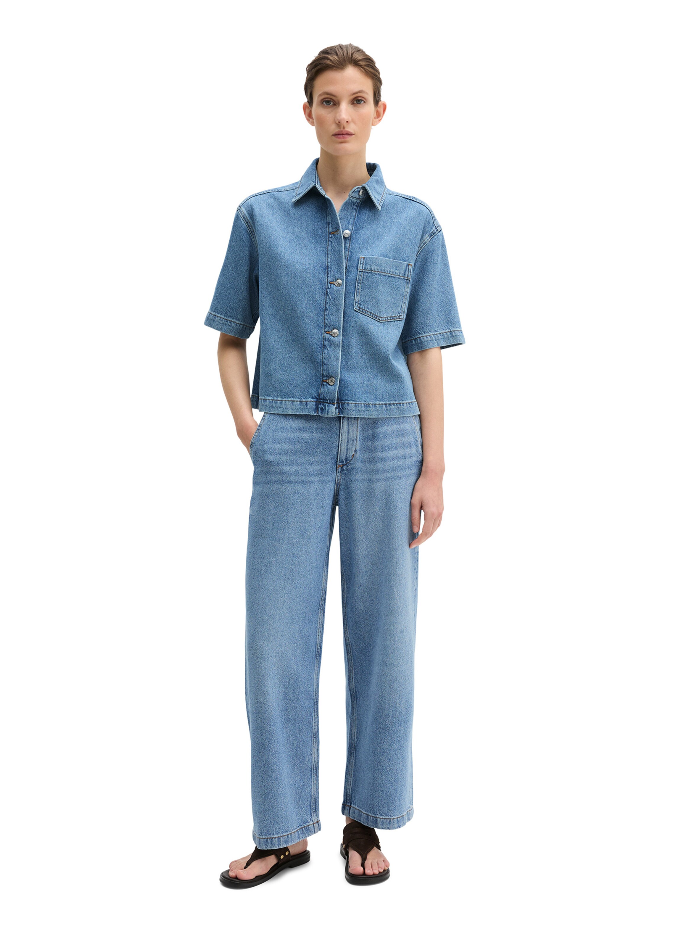 Marc O'Polo Blouse in Blauw