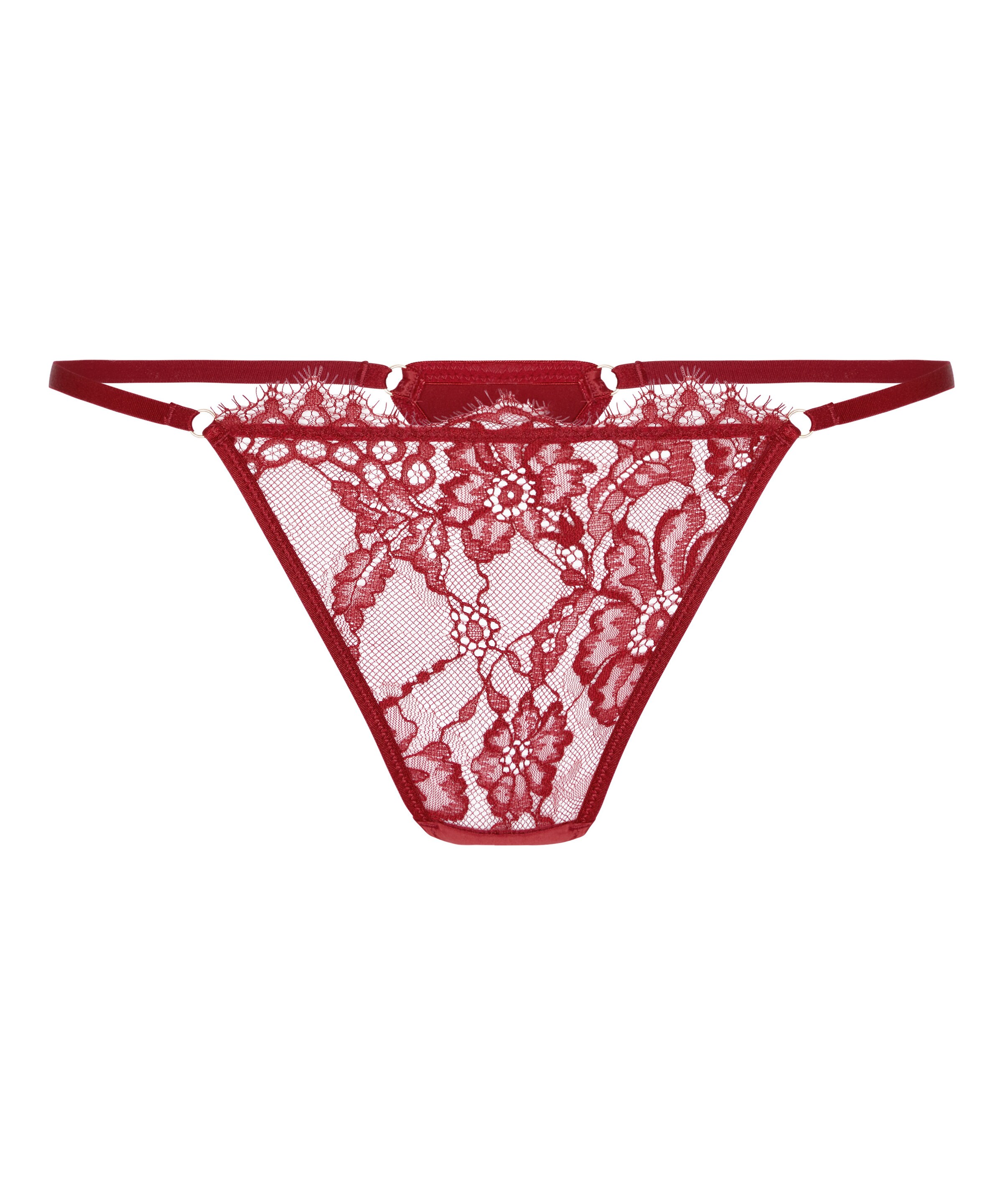 Hunkemöller String in Red: front