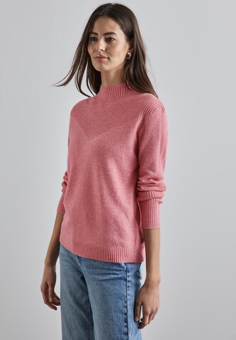 STREET ONE Pullover in Pink: Vorderseite