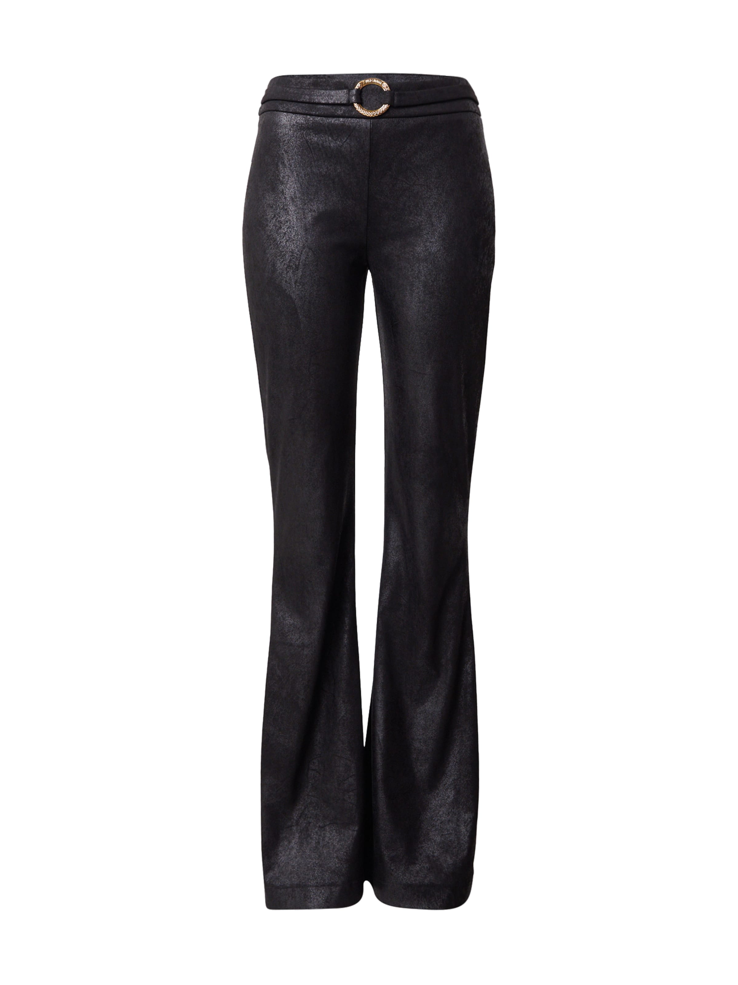 Just Cavalli Zvonový Legíny – černá: přední strana