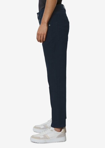 Marc O'Polo Regular Pants 'Theda' in Blue