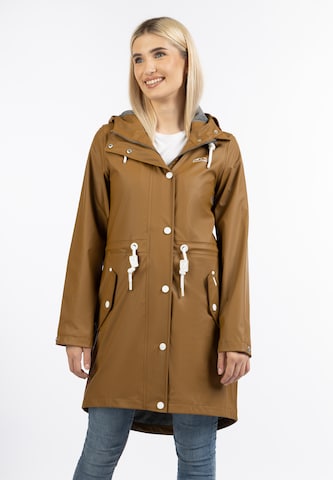 ICEBOUND - Abrigo funcional en marrón: frente