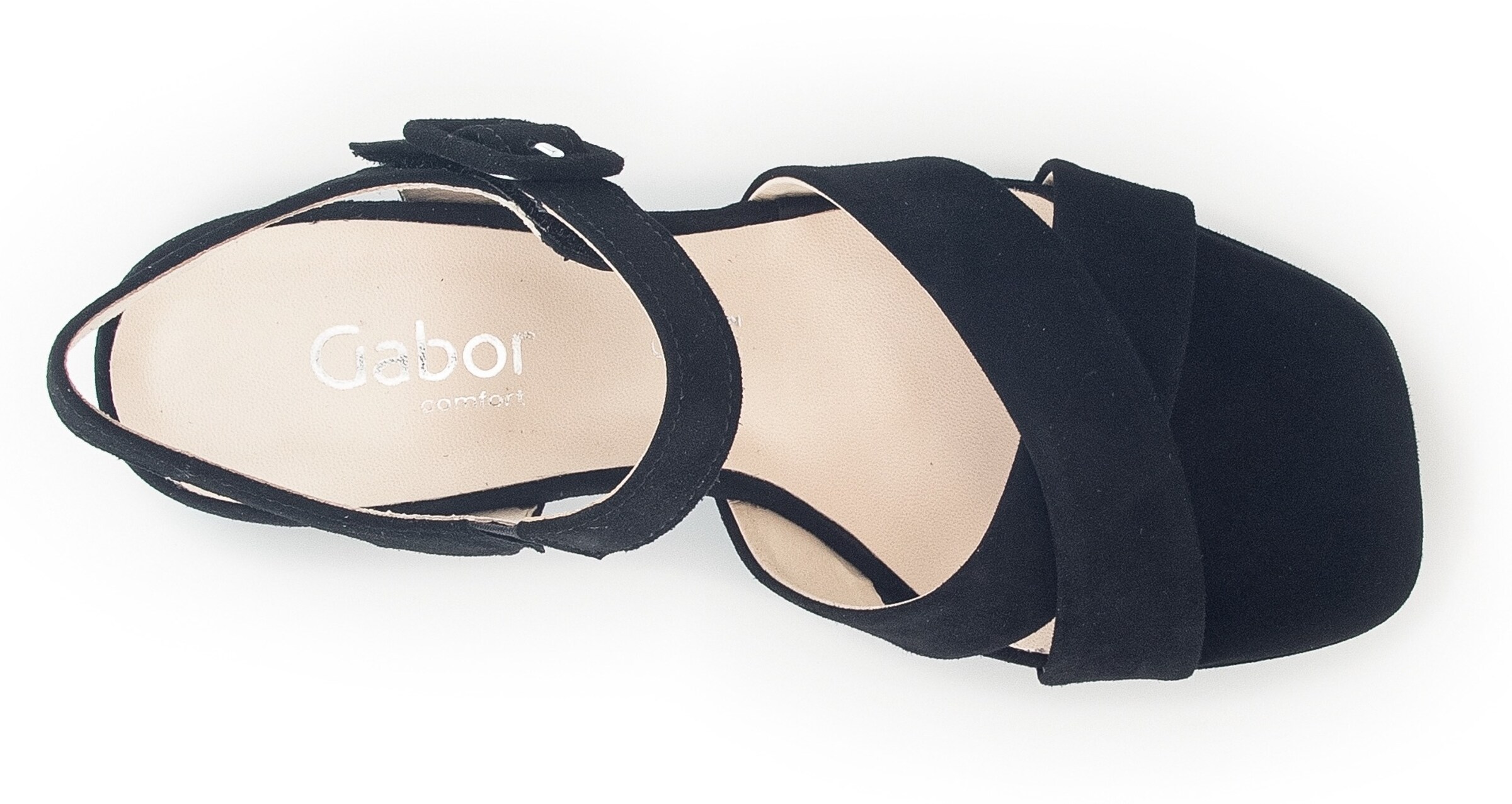 GABOR Riemensandale in Schwarz