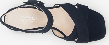 GABOR Strap Sandals in Black