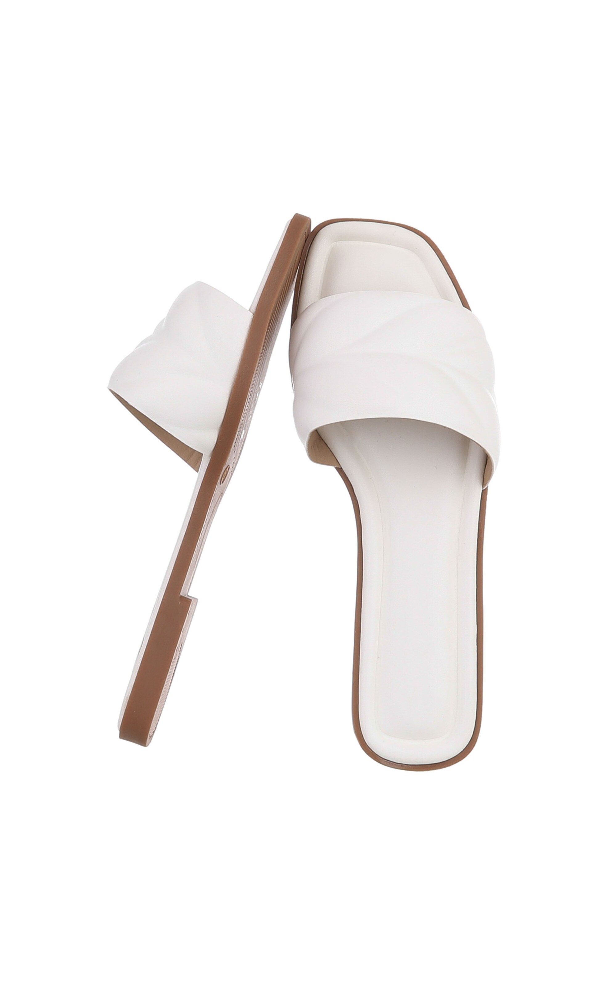 Ital-Design Mules in White