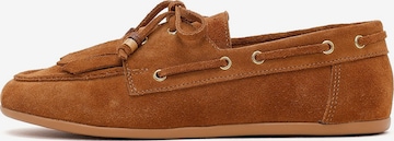 Derimod Moccasins in Brown: front