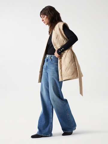 Salsa Jeans Weste in Beige