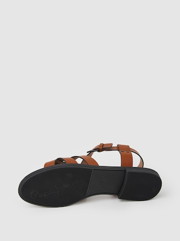 Pepe Jeans Sandal 'HAYES ROME' i brun