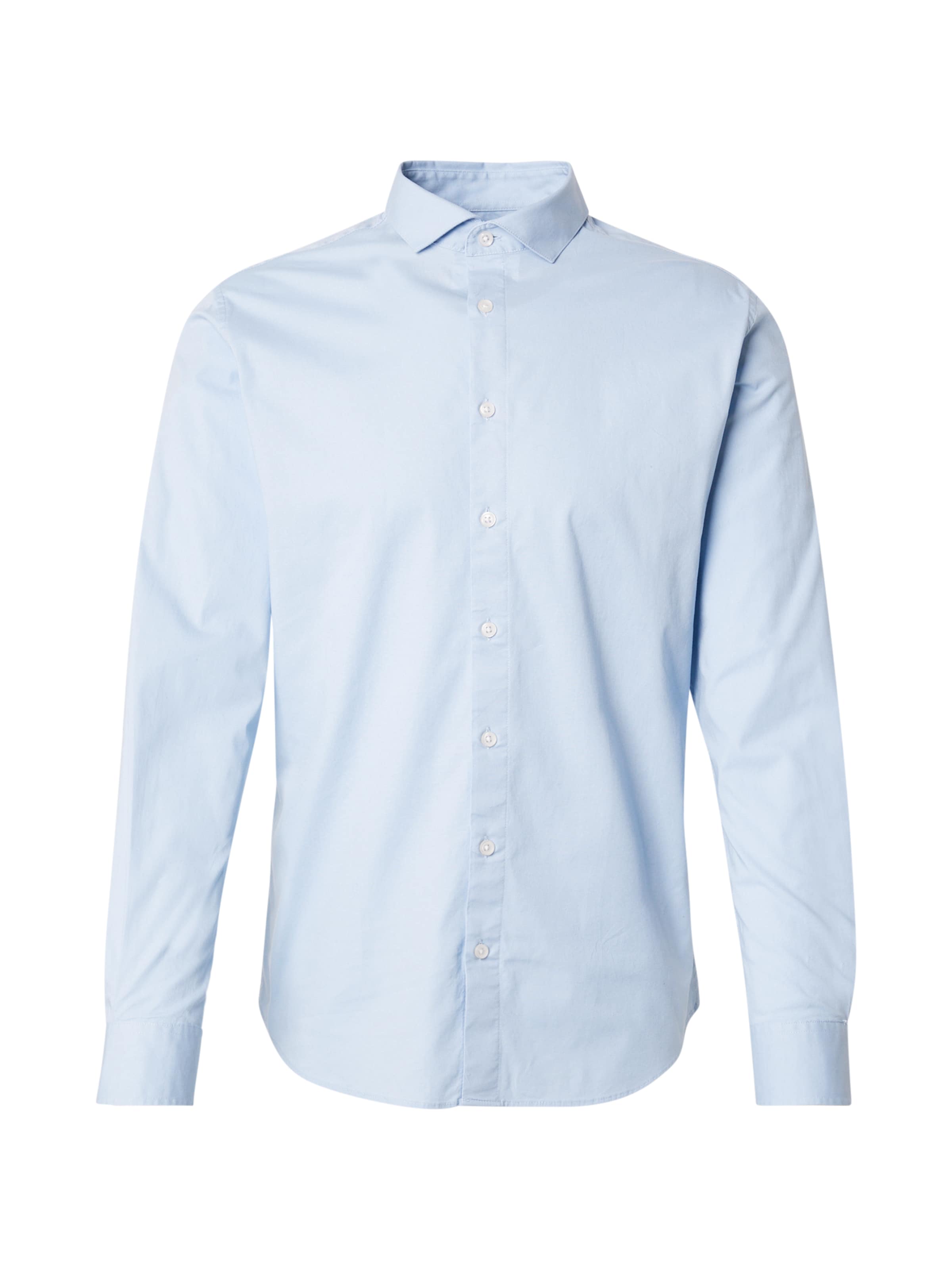 JACK & JONES Slim fit Ing - kék: elől