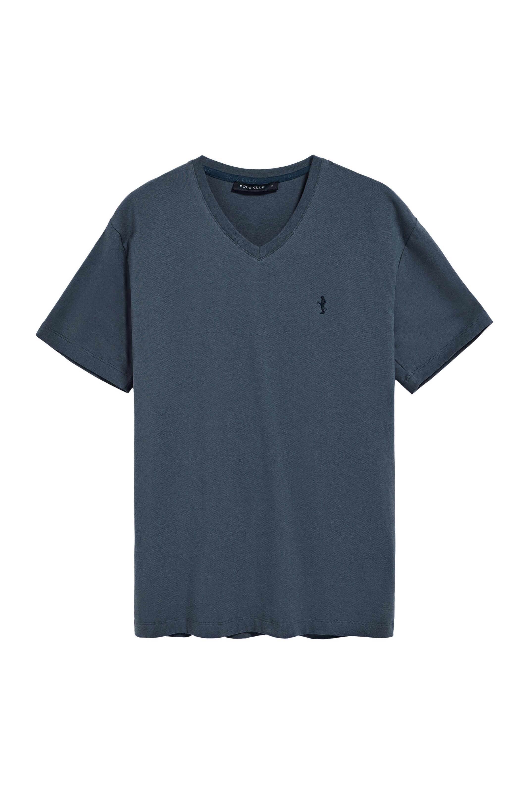 Polo Club T-Shirt in Blau: Vorderseite