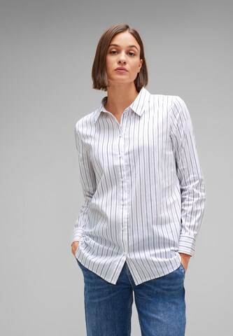 Camicia da donna di STREET ONE in bianco: frontale