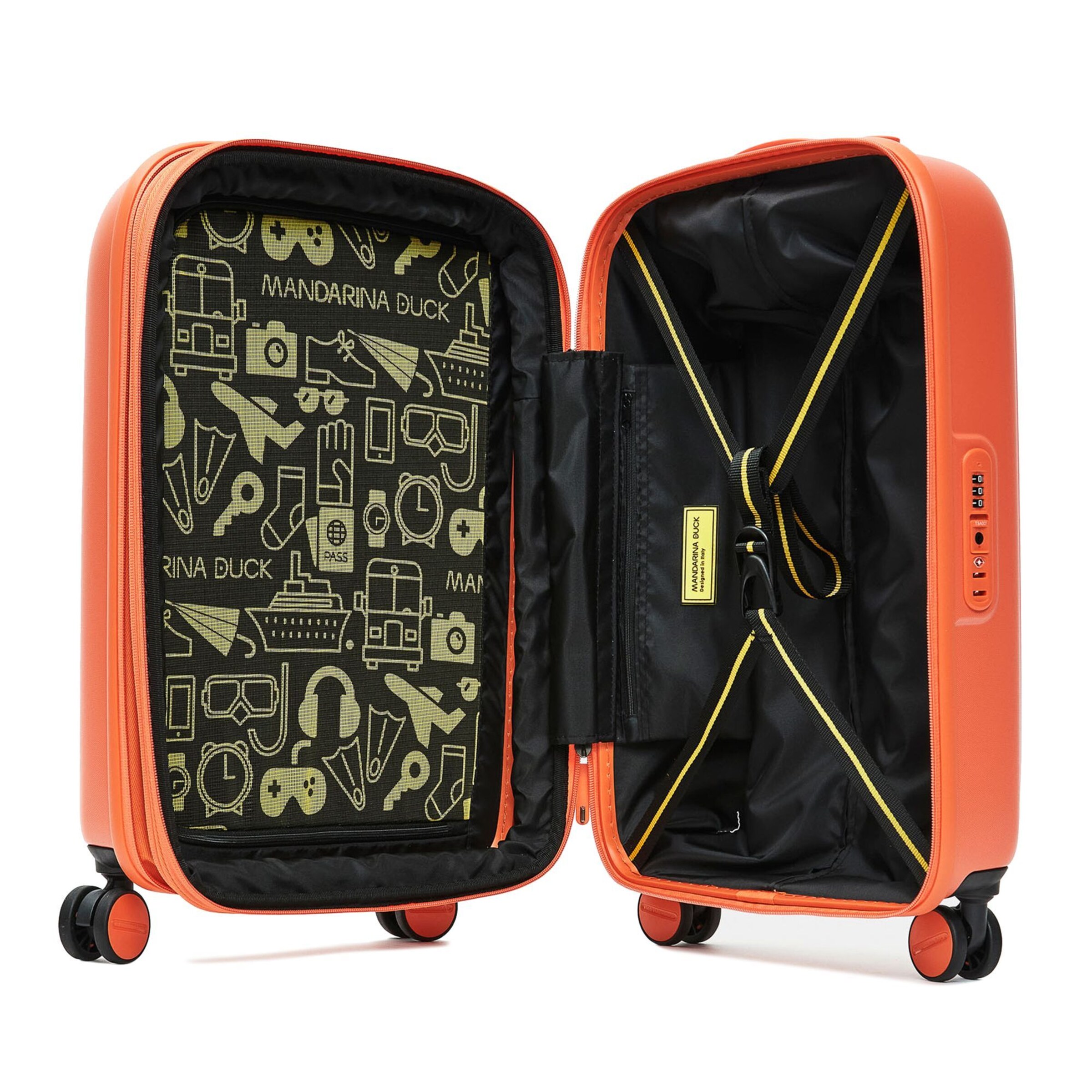 MANDARINA DUCK Trolley 'Logoduck' in Orange