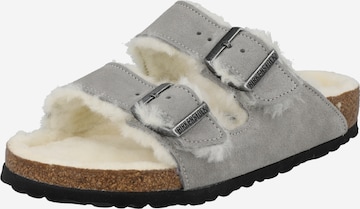 BIRKENSTOCK Pantolette 'Arizona' in Grau: predná strana