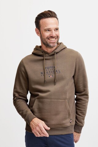 FQ1924 Sweatshirt 'William' in Brown: front