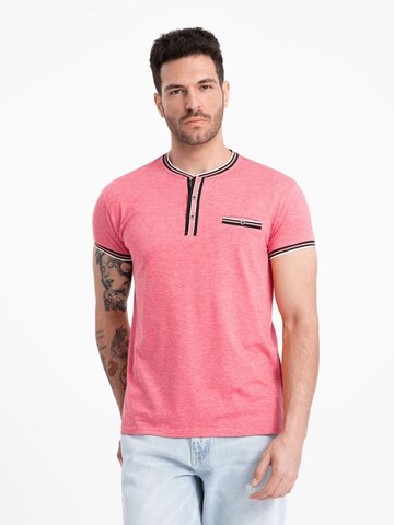 T-Shirt Ombre en rose : devant