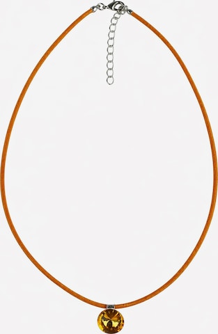 COLLEZIONE ALESSANDRO Necklace 'Frankfurt' in Red: front