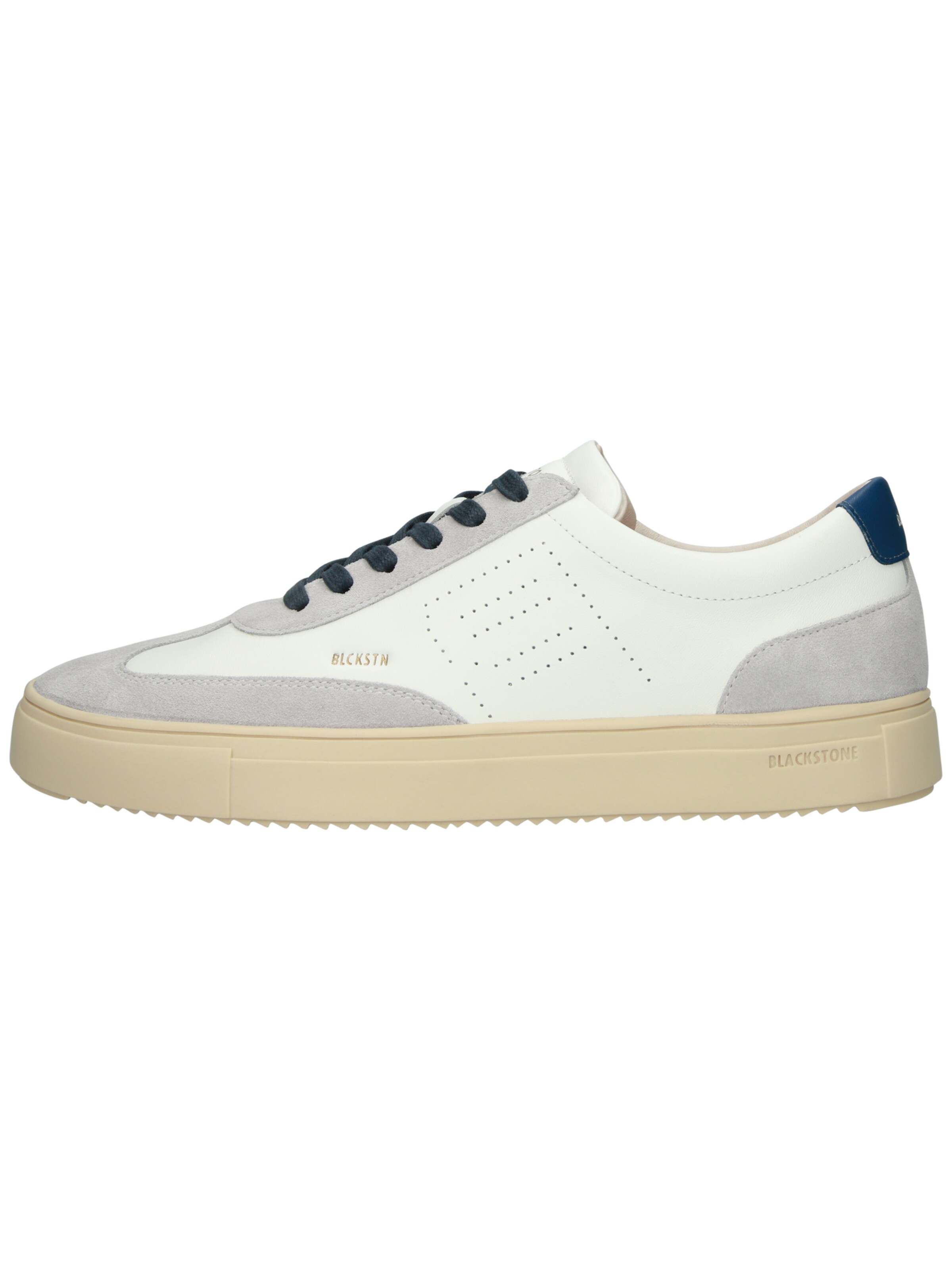 Sneaker bassa 'Slate Harper Perf DG518' di BLACKSTONE in bianco: frontale