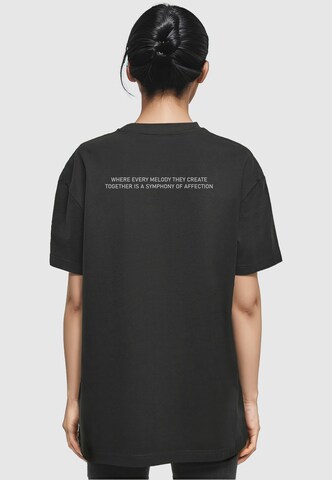 T-shirt 'Love Birds' Merchcode en noir : devant