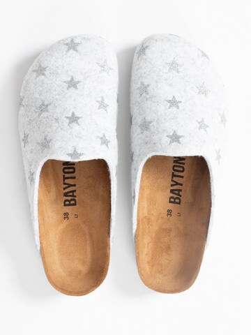 Bayton Slippers 'Malo' in Silver