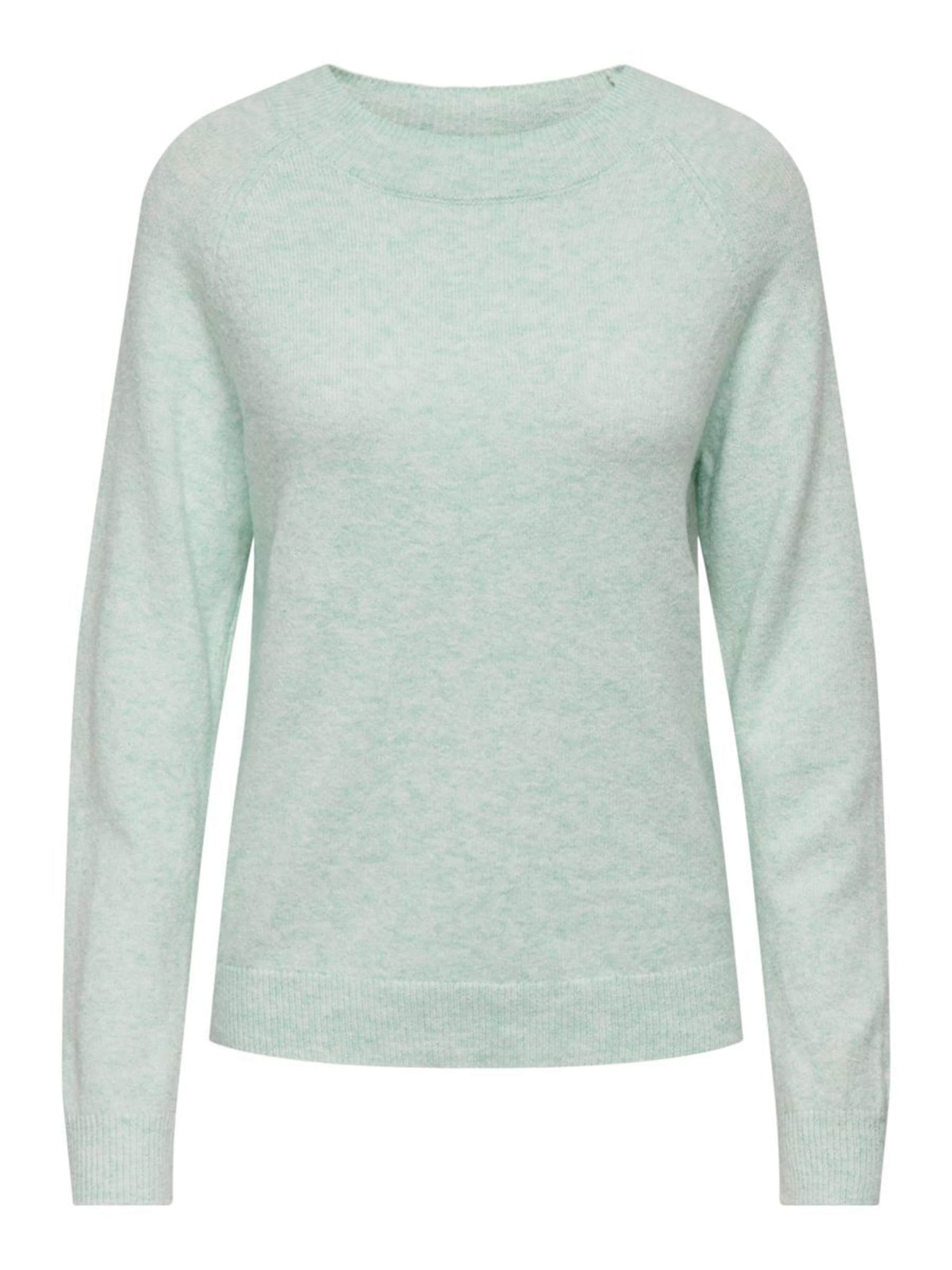 ONLY Свитер 'ONLRica' в Зеленый: спереди