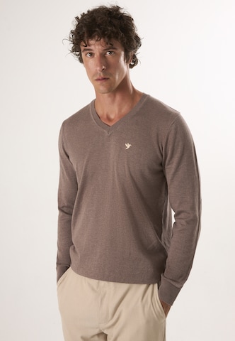 Felix Hardy Pullover i brun: forside