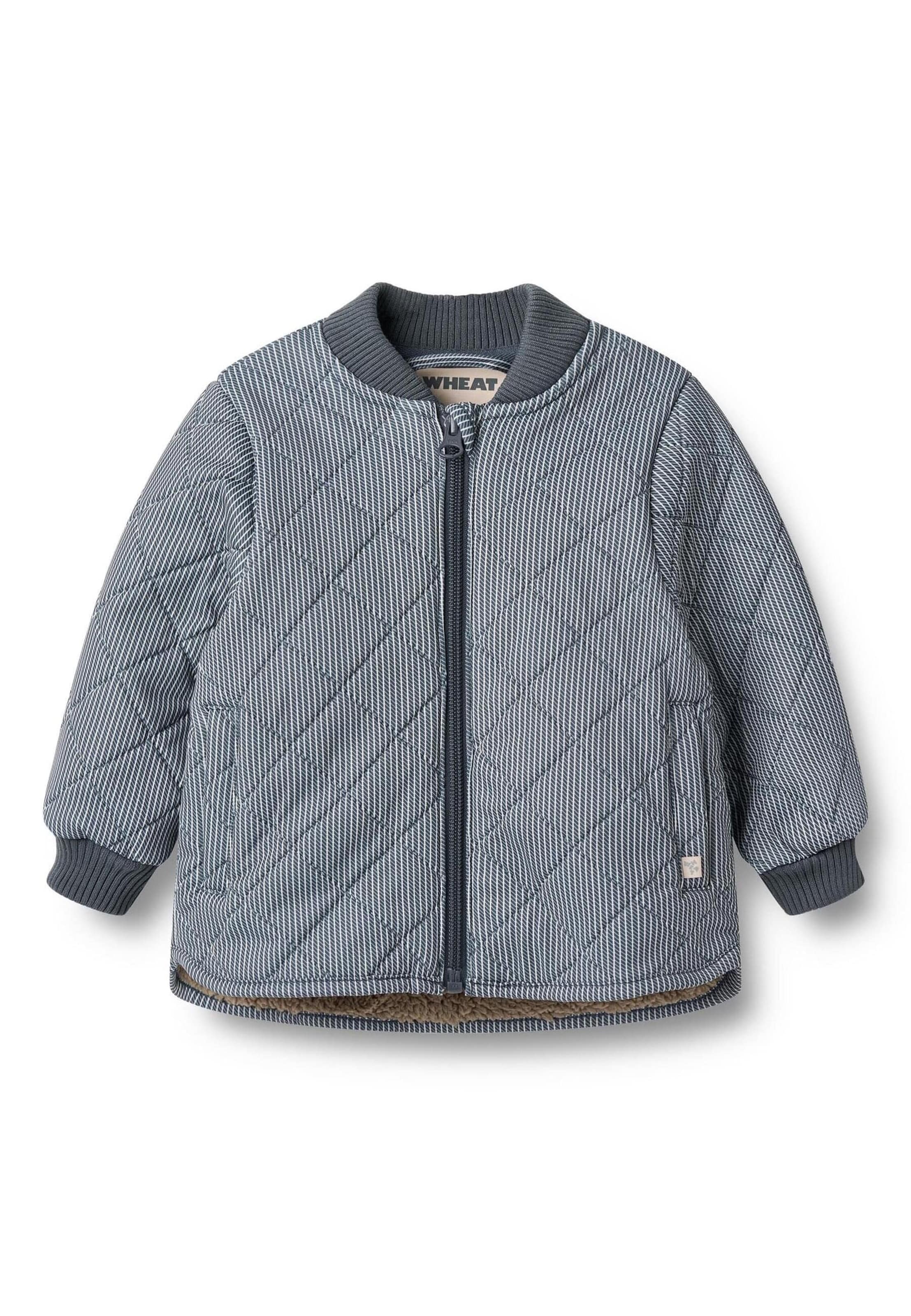 WHEAT Přechodná bunda 'Benni' – modrá: přední strana