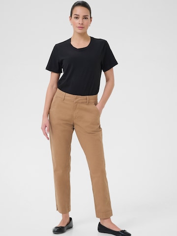 Regular Pantalon chino 'KAmette' Kaffe en marron