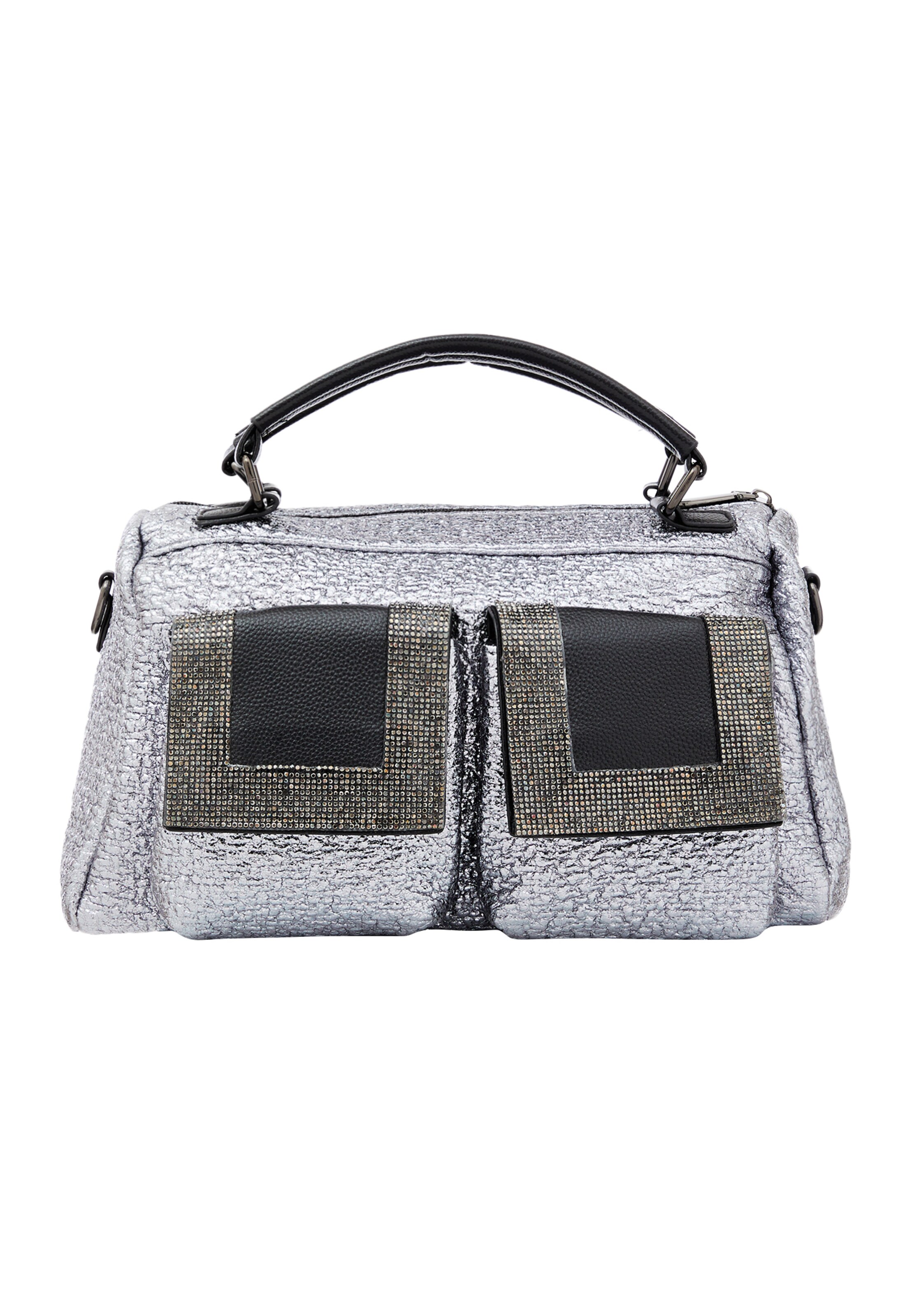 faina Сумки в Серебристый: спереди