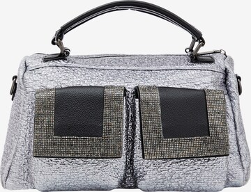 faina Handbag in Silver: front