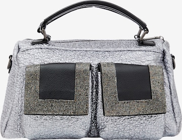 faina Handbag in Silver: front