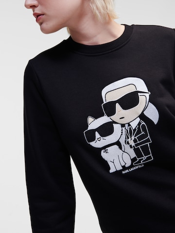 Karl Lagerfeld Mikina 'Ikonik 2.0' - Čierna