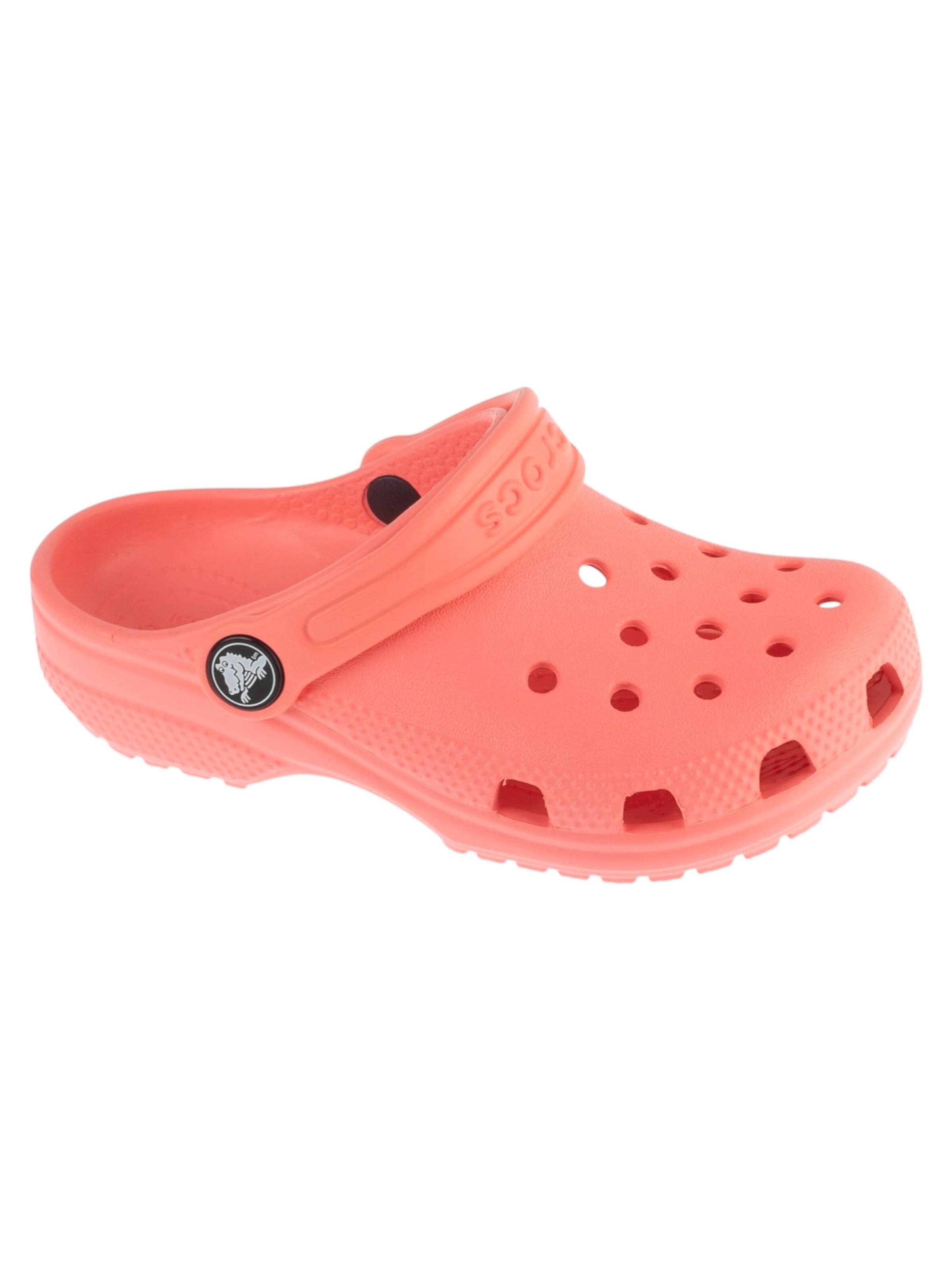 Crocs Sandalen 'Crocs Classic Clog Kids T' in Roze: voorkant