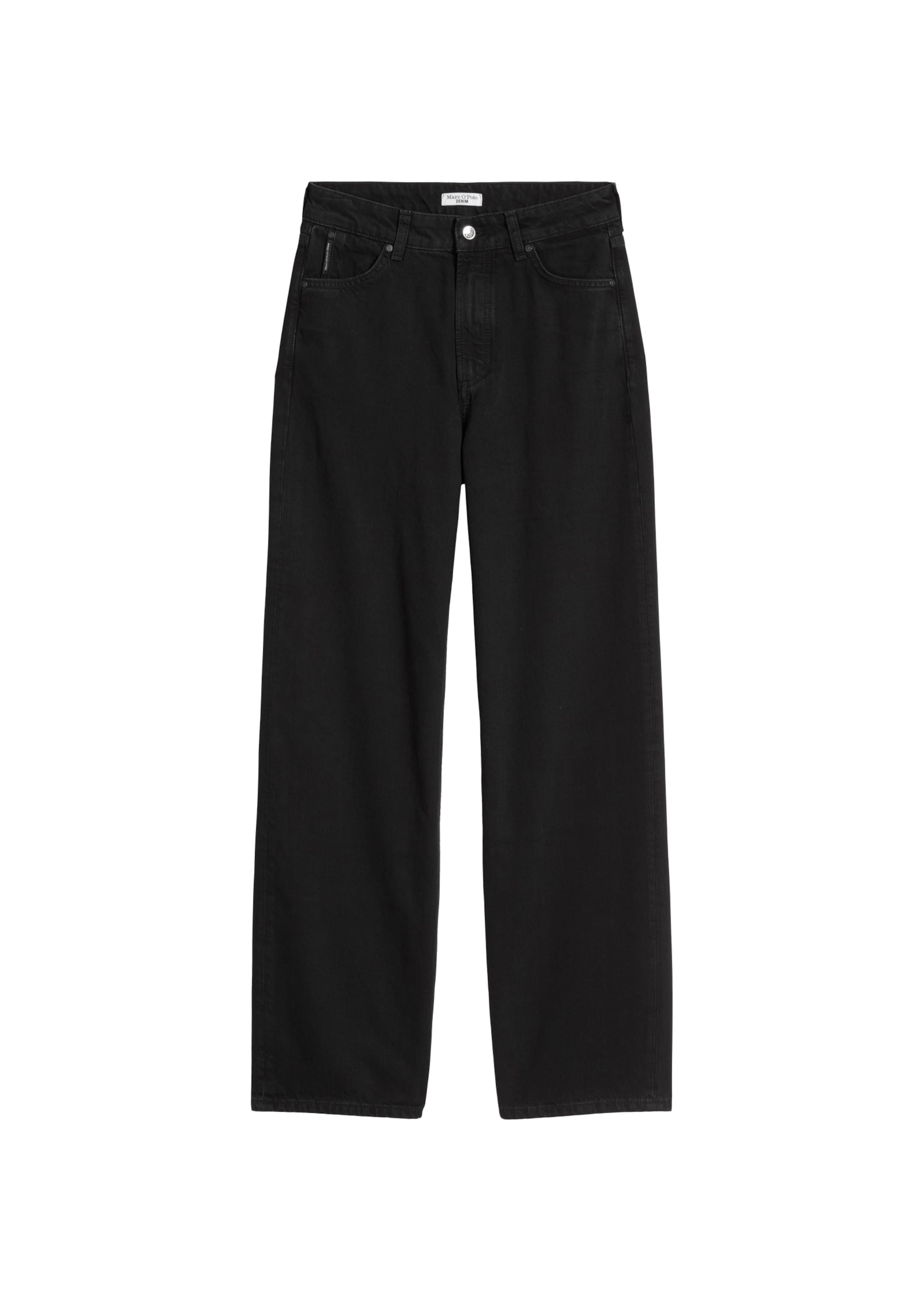 Wide Leg Jean 'Tomma' Marc O'Polo DENIM en noir : devant