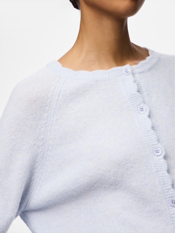 PIECES Πλεκτή ζακέτα 'PCRATH' σε μπλε