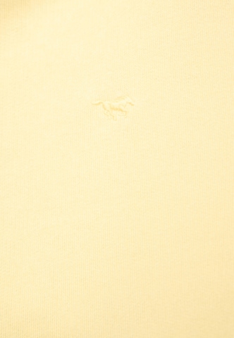 MUSTANG Sweatshirt 'Style Lea' in Yellow