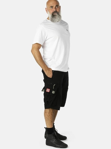 Molecule Regular Cargobroek 'BAGGY' in Zwart
