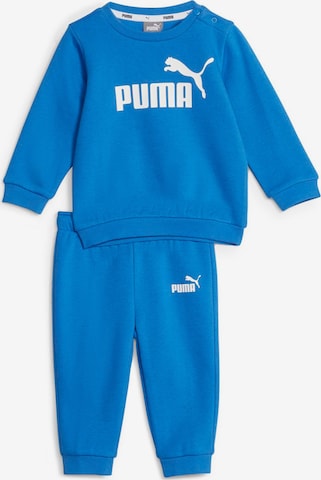 PUMA Joggingová súprava 'Essentials' - Modrá: predná strana