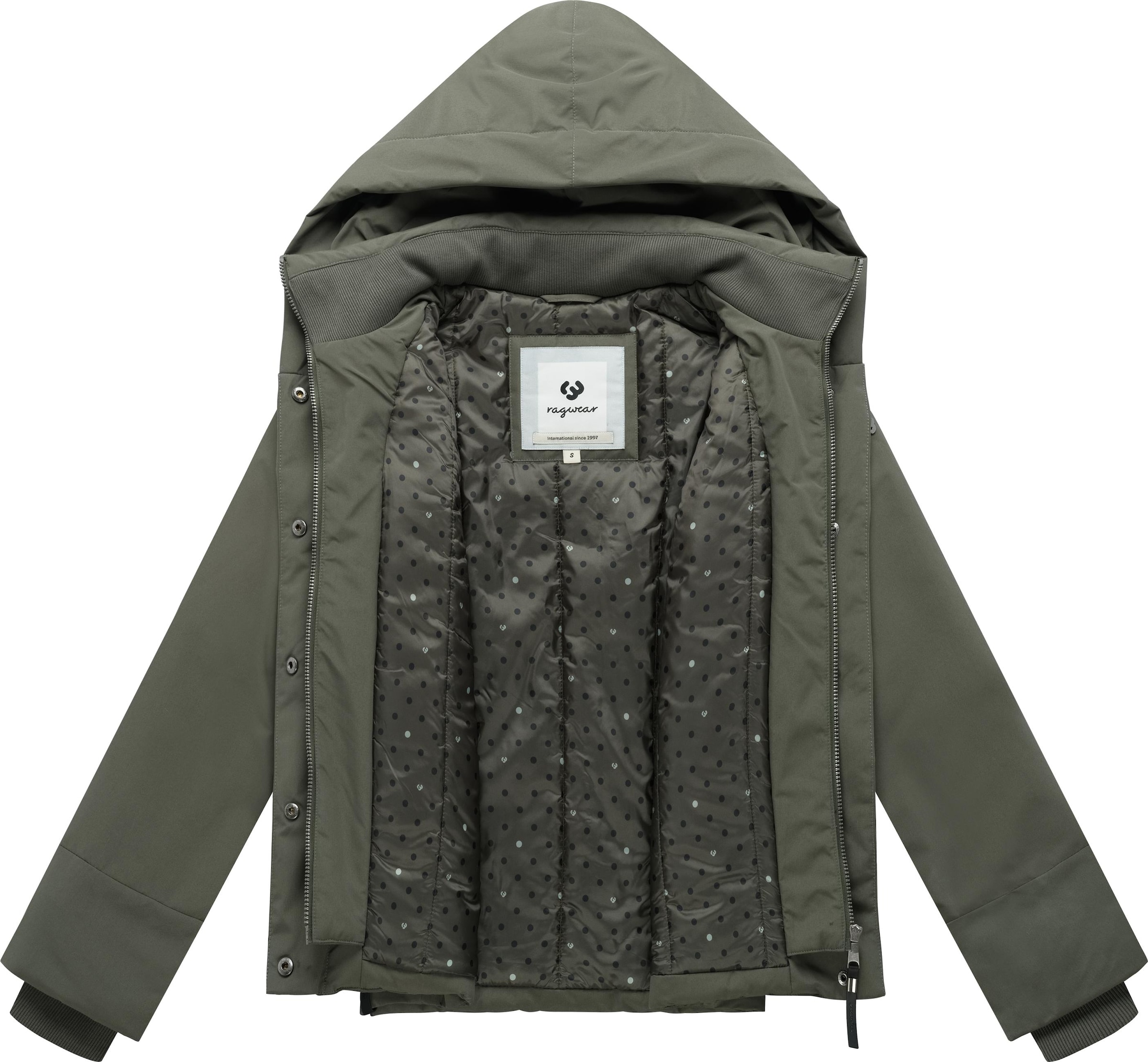 Giacca funzionale di Ragwear in verde