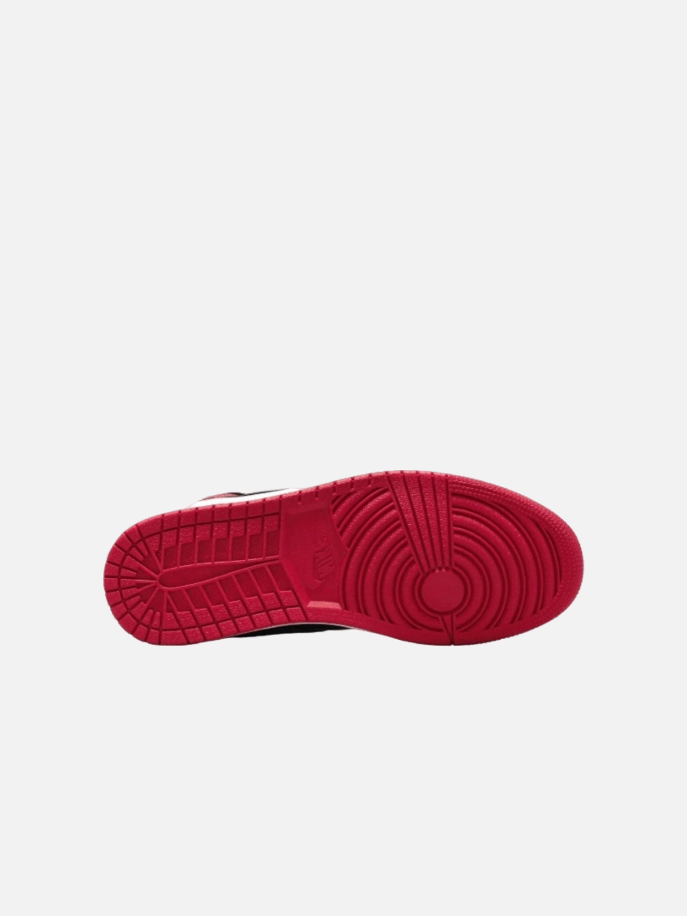 Sneaker alta 'Air 1 High OG Patent Bred' di Jordan in rosso