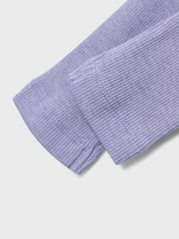 NAME IT - Skinny Leggings 'KAB' en lila