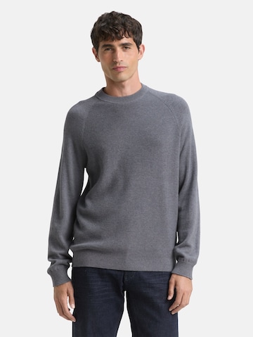 TOM TAILOR Sweater in Grey: front