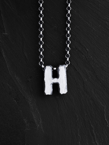 Collana 'Letter H' di REYTEL in argento