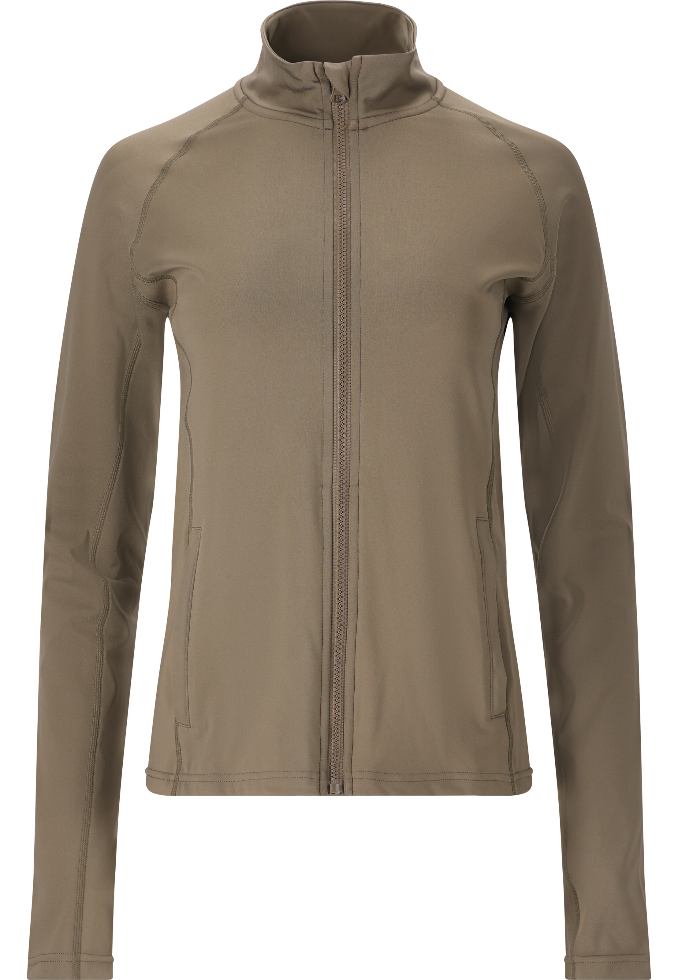 Athlecia Outdoor jacket 'Krosa' in Beige / Grey, Item view