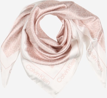 Calvin Klein Šátek – pink: přední strana