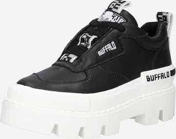 BUFFALO Platform trainers 'RAVEN OX' in Black: front
