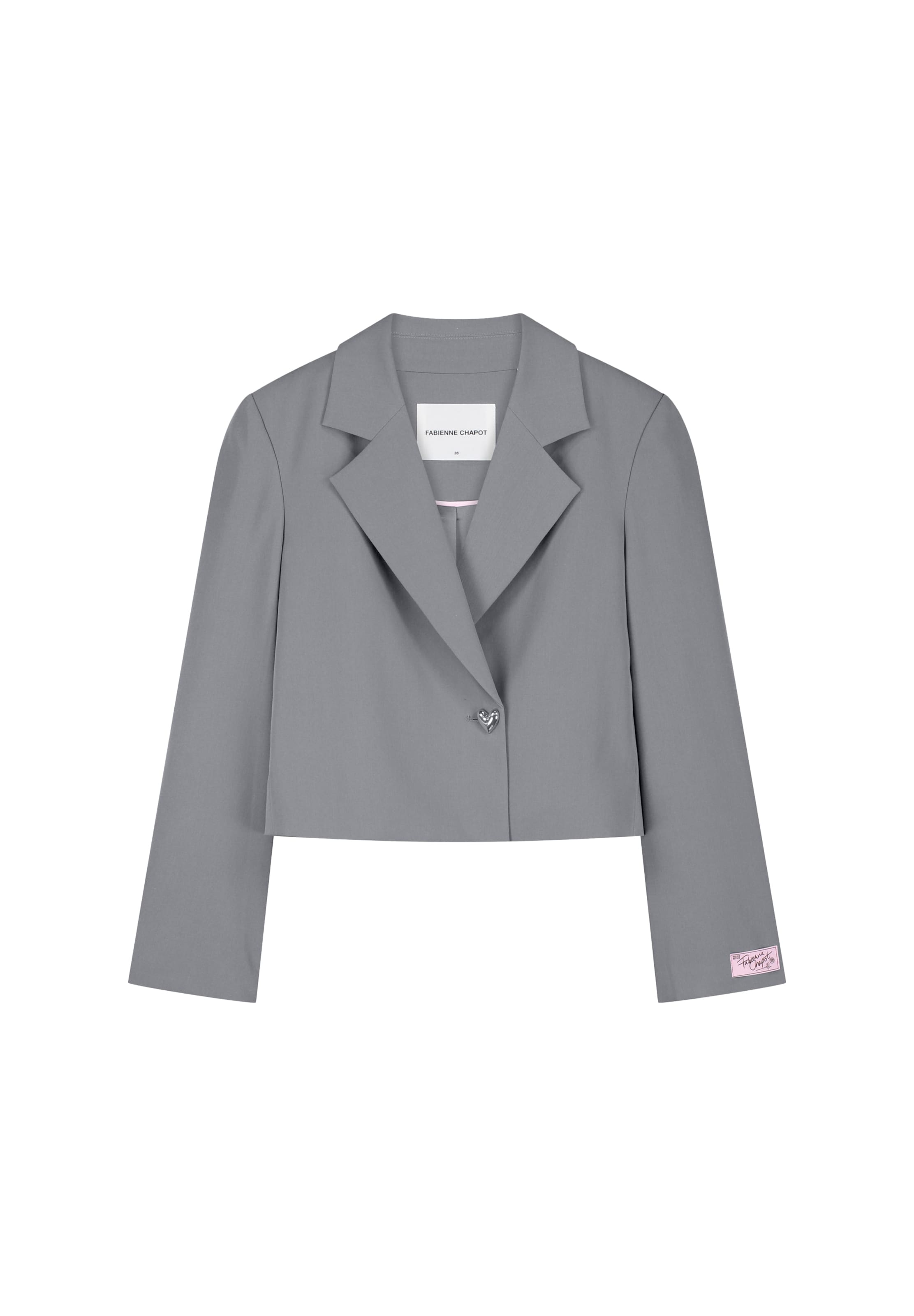 Fabienne Chapot Blazer in Grey: front