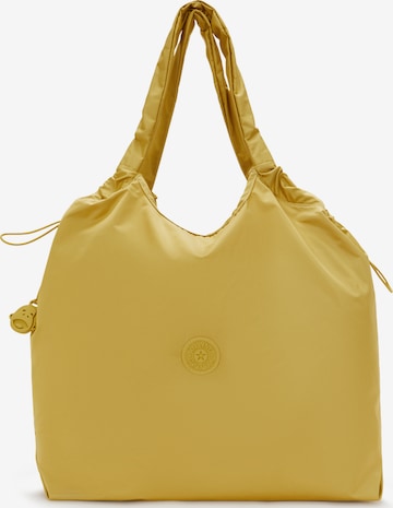 dzeltens KIPLING "Shopper" tipa soma 'Assie': no priekšpuses