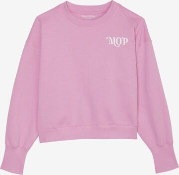 Sweat-shirt Marc O'Polo en rose : devant