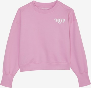 Marc O'Polo Sweatshirt in Roze: voorkant