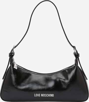 Love Moschino Наплечная сумка в Черный: спереди